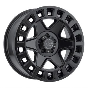 BLACK RHINO YORK 20x9.0 5/139.7 ET00 CB78.1 MATTE BLACK