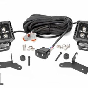 JEEP 2-INCH LED LOWER WINDSHIELD KIT (18-22 WRANGLER JL / 20-22 GLADIATOR)