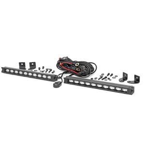 10 INCH SLIMLINE CREE LED LIGHT BARS (PAIR) 10 pulg