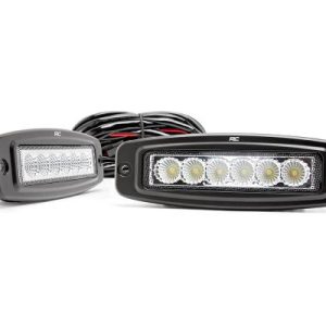 6-INCH FLUSH MOUNT LED LIGHT BARS (PAIR)
