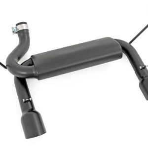 ESCAPE JEEP DUAL OUTLET PERFORMANCE EXHAUST - BLACK (07-18 WRANGLER JK)