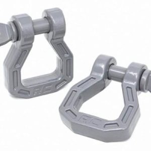 GRILLETES ROUGH COUNTRY GRIS PLATA PAR