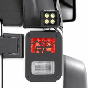 JEEP TAIL LIGHT COVERS | MOUNTAINS (07-18 WRANGLER JK)