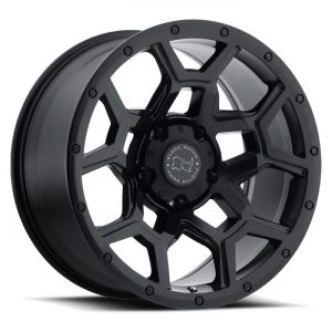 BLACK RHINO OVERLAND 17x9.5 6/139.7 ET-18 CB112.1 MATTE BLACK